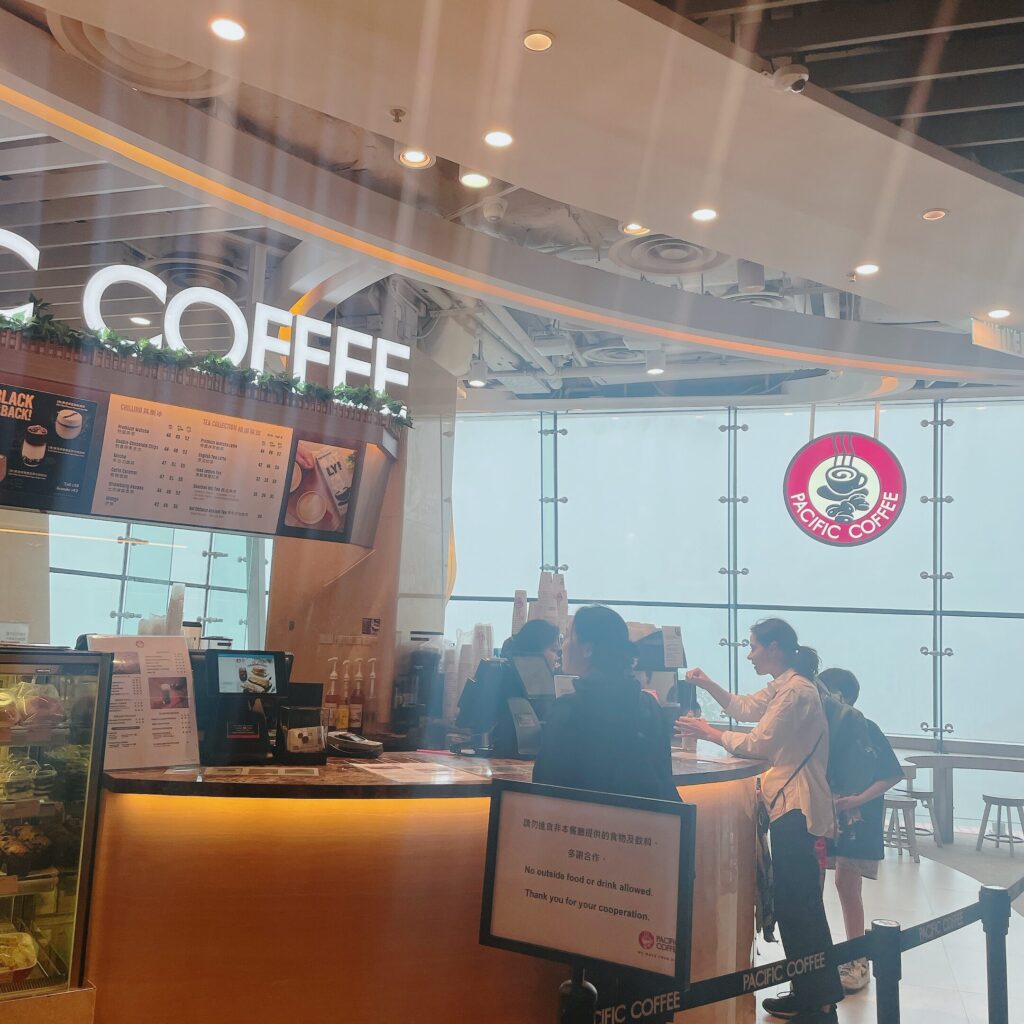 Pacific Coffee Hong Kong The Peak Tower