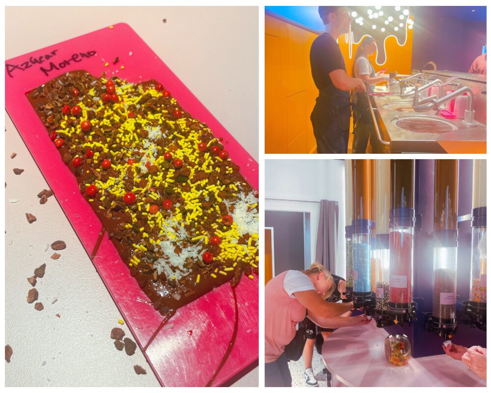 CHOCOVERSUM Chocolate Museum チョコレート博物館 Hamburg ハンブルク Make your chocolate bar オリジナルチョコレート作り