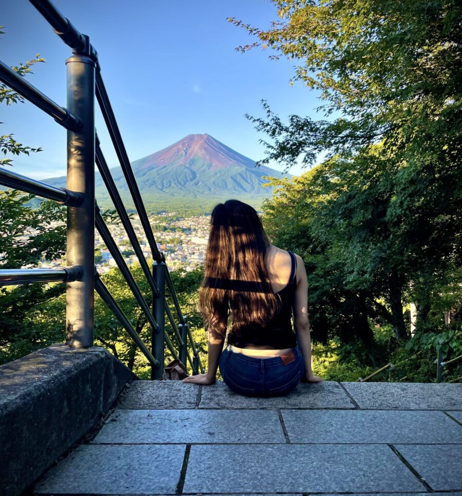 Morning at the Mt Fuji