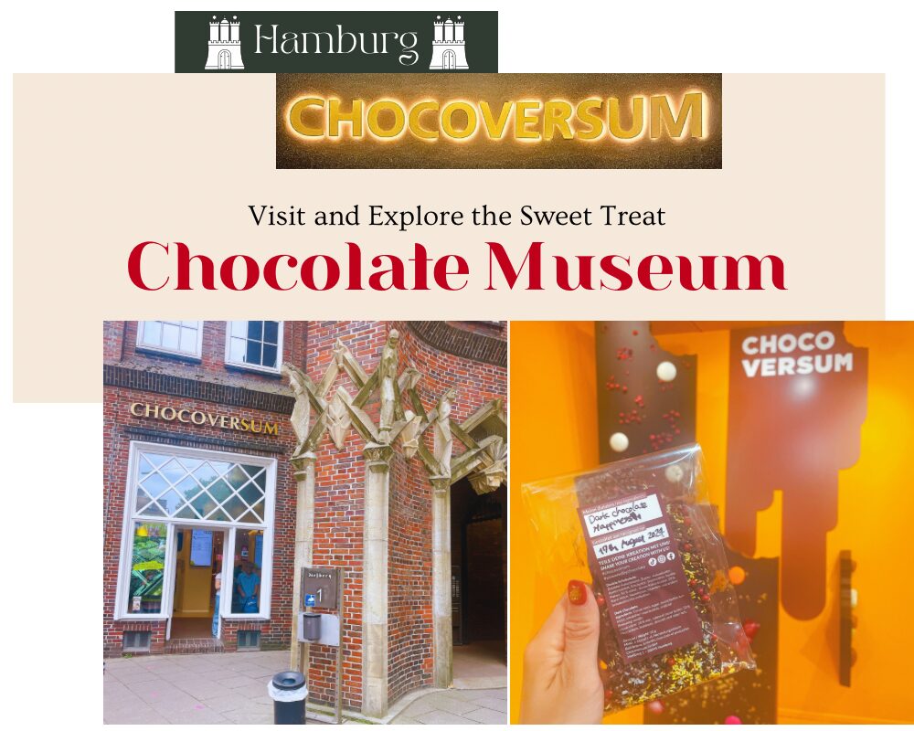 CHOCOVERSUM Chocolate Museum チョコレート博物館 Hamburg ハンブルク Make your chocolate bar オリジナルチョコレート作り