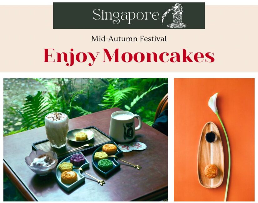 Mooncake 月餅 Mid-Autumn Festival 中秋の名月 Singapore シンガポール Japan 日本 2024